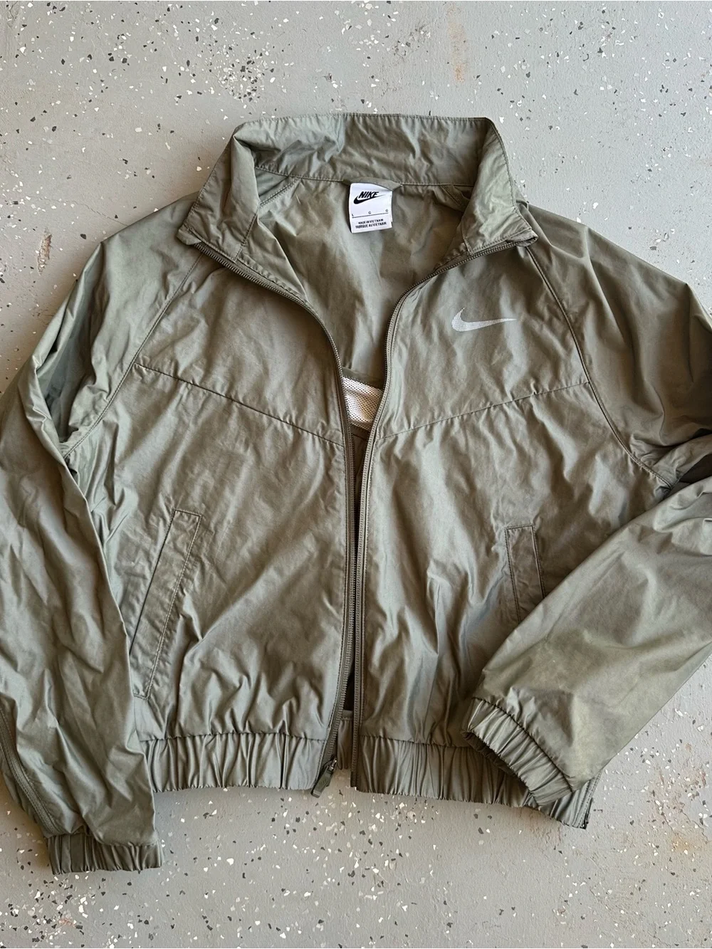 Nike Olive Utility Track Jacket